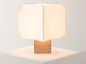 BALI - Bamboo fibre table lamp by Danese Milano - view 2